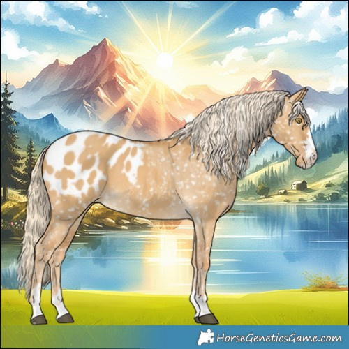 Horse Color:Palomino Dun Blanket 