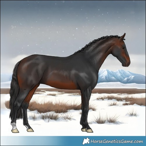 Horse Color:Brown 