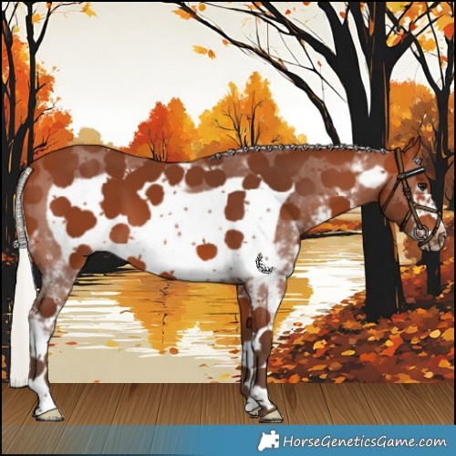 Horse Color:Silver Bay Sabino Frame 