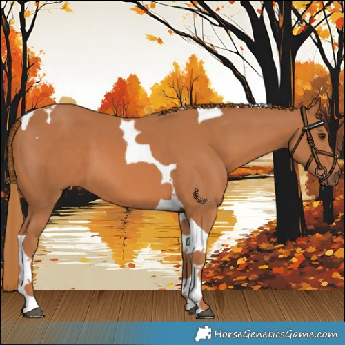 Horse Color:Chestnut Tobiano 
