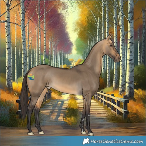 Horse Color:Buckskin Dun 