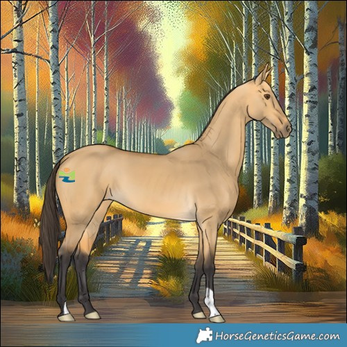 Horse Color:Buckskin Dun 