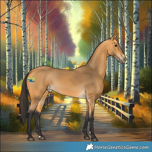 Horse Color:Buckskin 