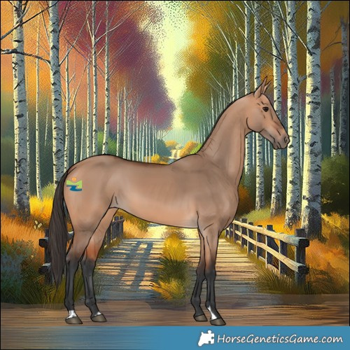 Horse Color:Bay Dun 