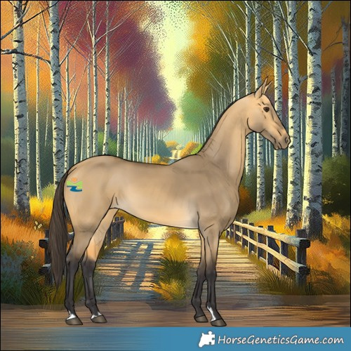 Horse Color:Buckskin Dun 