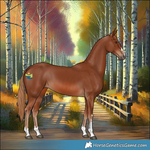 Horse Color:Chestnut 