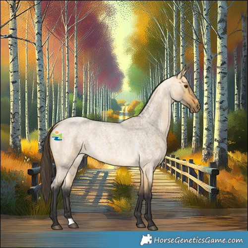 Horse Color:Buckskin Roan Dun Rabicano 