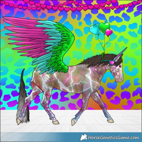 Horse Color:Classic Champagne Splash 