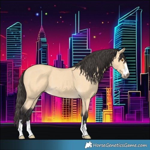 Horse Color:Buckskin 
