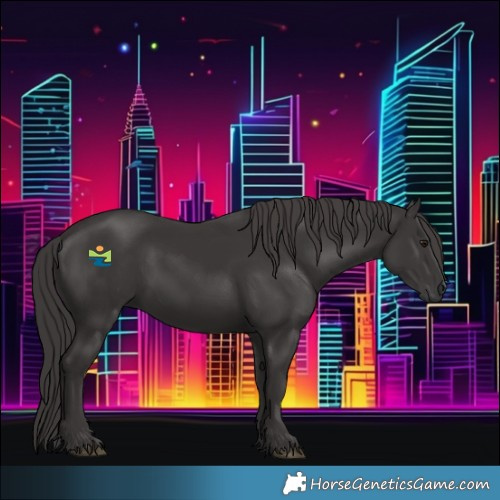 Horse Color:Smoky Black 