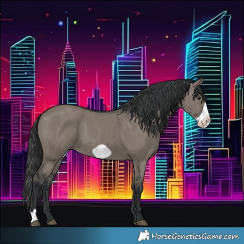 Horse Color:Grullo Frame 