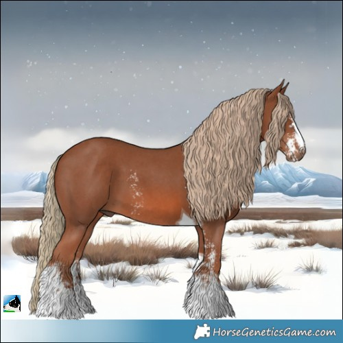 Horse Color:Chestnut Sabino Tobiano 
