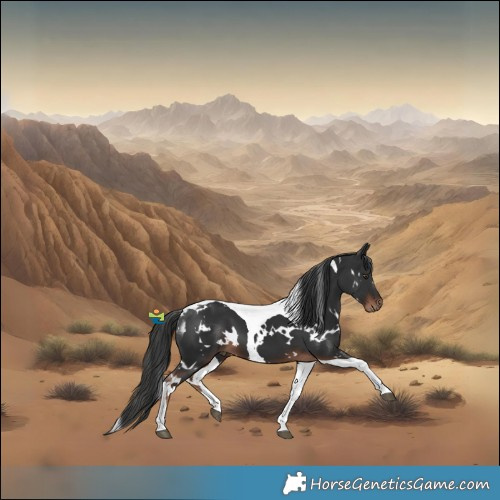 Horse Color:White Spotted Liver Chestnut Tobiano 