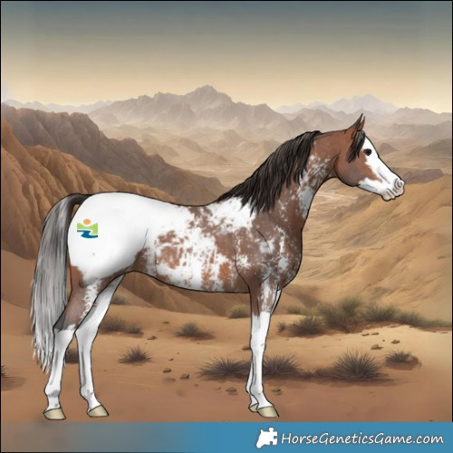 Horse Color:Bay Sabino Splash Appaloosa