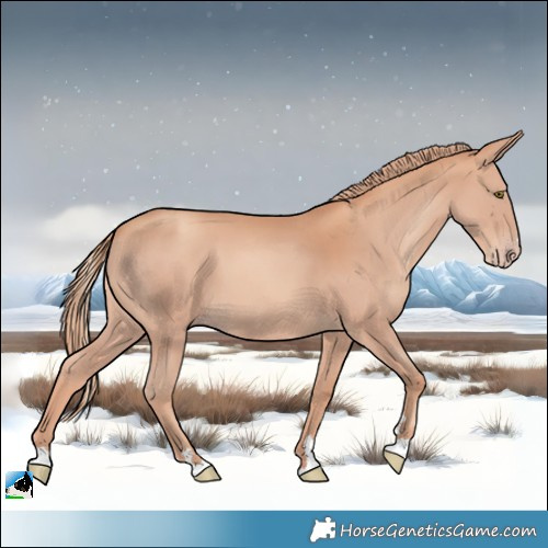 Horse Color:Gold Champagne