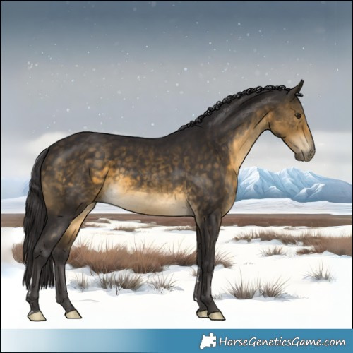 Horse Color:Buckskin 