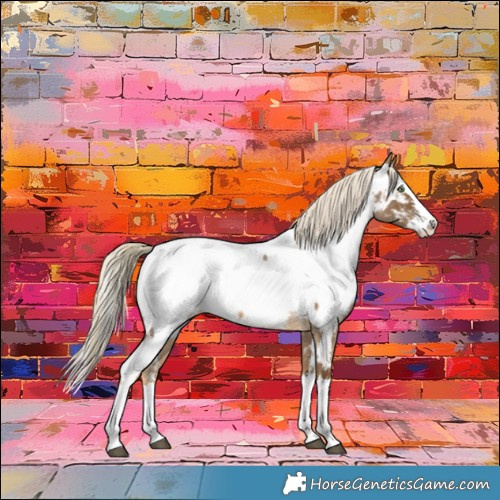 Horse Color:Chocolate Palomino Roan Splash Appaloosa 