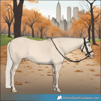 Horse Color:Cremello Dun