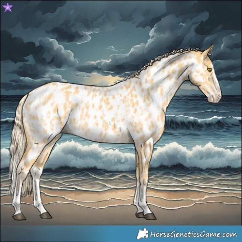 Horse Color:Palomino Appaloosa  and Palomino Splash Appaloosa 