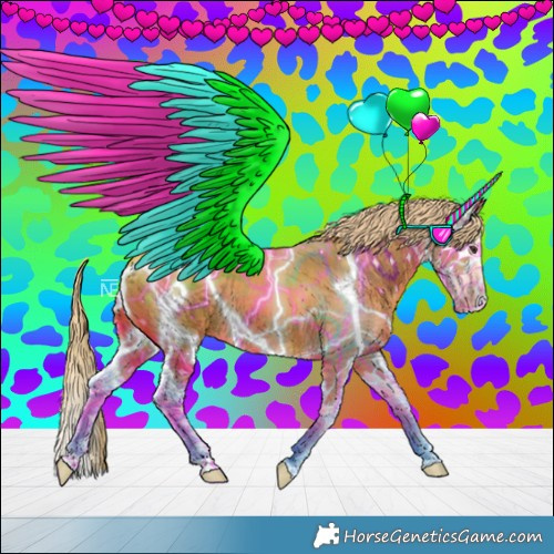 Horse Color:Chestnut Splash 