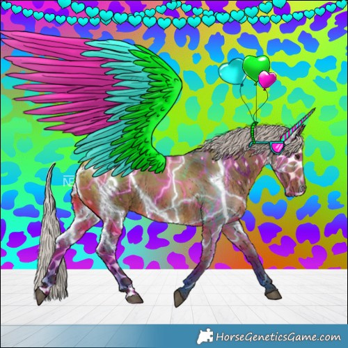 Horse Color:Silver Brown Dun