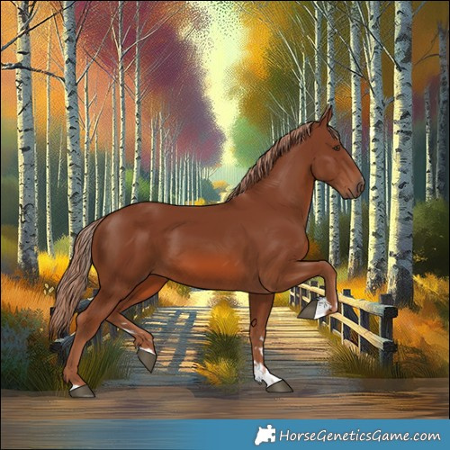 Horse Color:Chestnut 