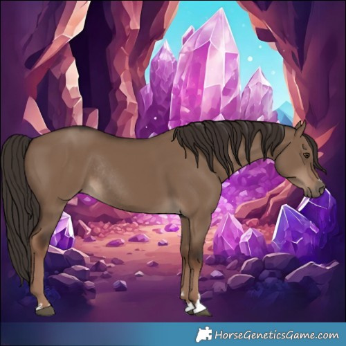 Horse Color:Liver Red Dun Rabicano 