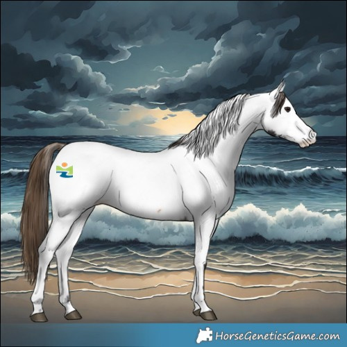 Horse Color:Buckskin Near Fewspot 