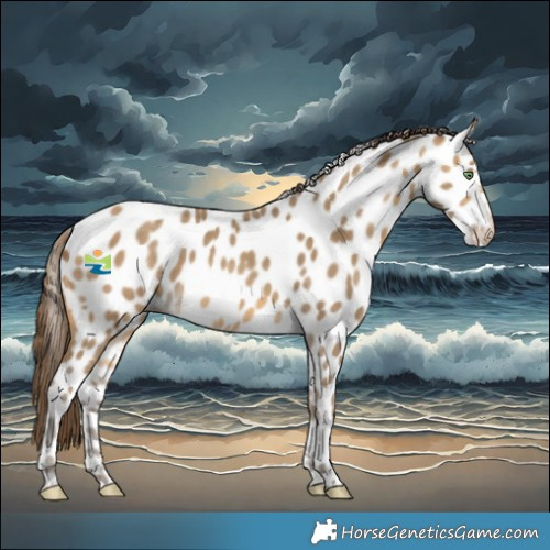 Horse Color:Sable Cream Champagne Near Leopard 