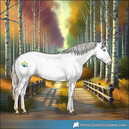 Horse Color:Palomino Pearl Appaloosa 