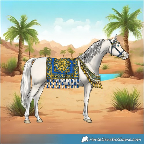 Horse Color:Gold Cream Champagne Pearl 