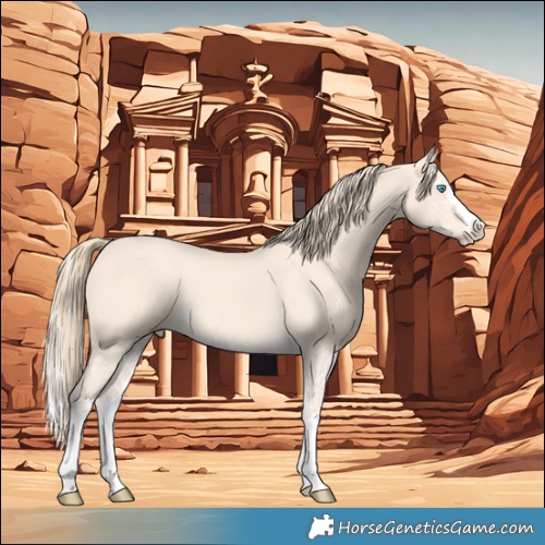 Horse Color:Perlino Splash and Perlino Splash