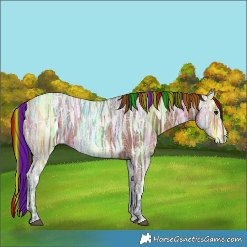 Horse Color:Painted Bay Ice 