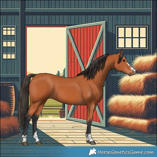Horse Color:Bay 