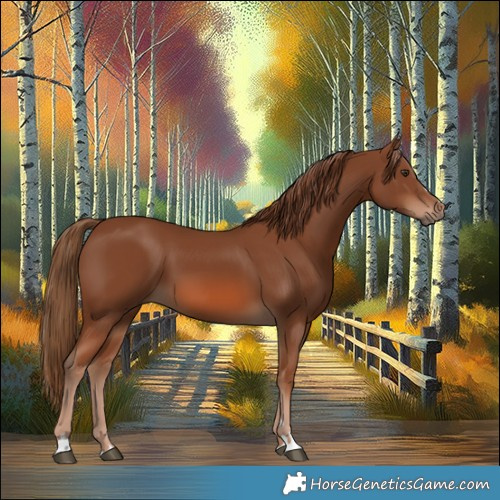 Horse Color:Chestnut 