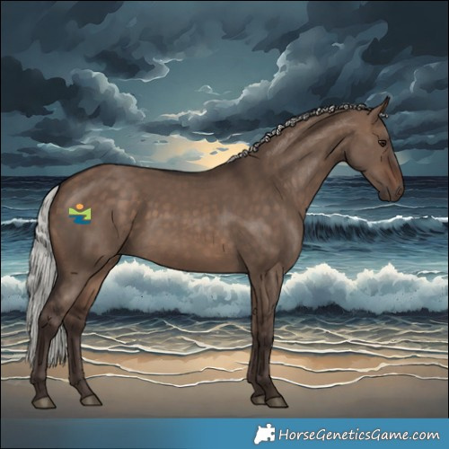 Horse Color:Silver Brown Dun 