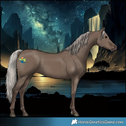 Horse Color:Silver Grullo 