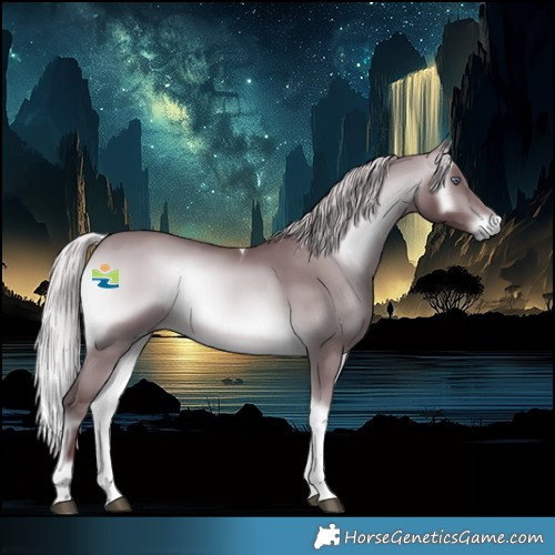 Horse Color:Chocolate Silver Brown Chinchilla Onyx Tobiano Rabicano 
