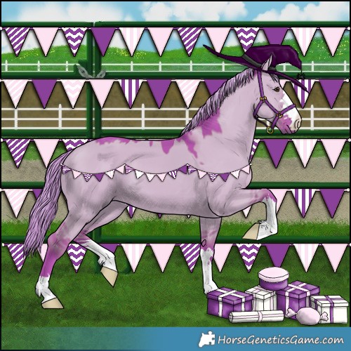 Horse Color:Watercolor Liver Red Dun Mushroom 
