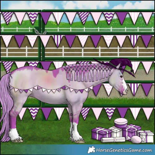 Horse Color:Watercolor Liver Red Dun Mushroom