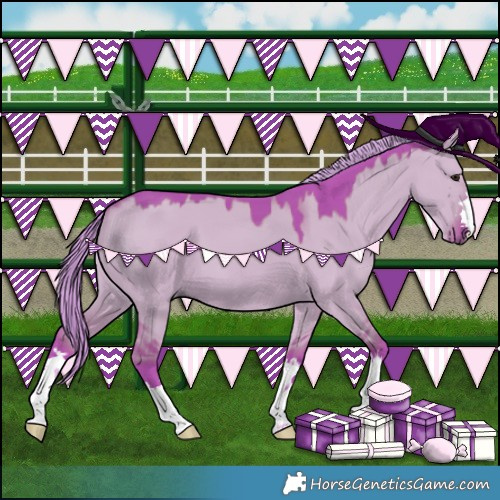 Horse Color:Watercolor Liver Red Dun Mushroom