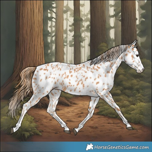 Horse Color:Chestnut Leopard