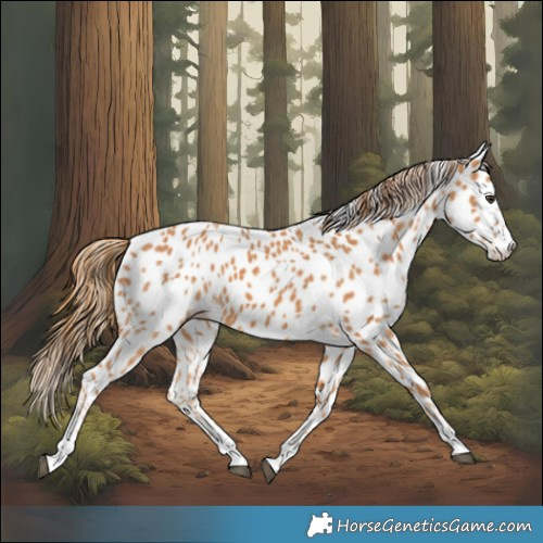 Horse Color:Chestnut Appaloosa 