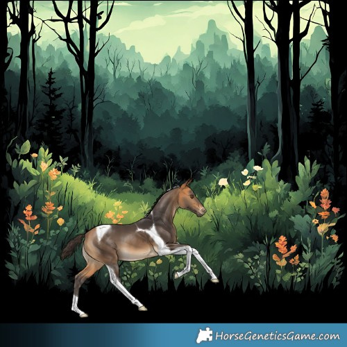 Horse Color:Buckskin Tobiano