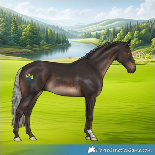 Horse Color:Silver Brown