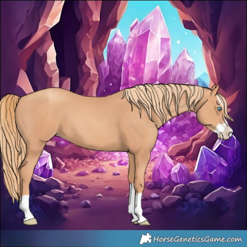 Horse Color:Gold Champagne Splash 