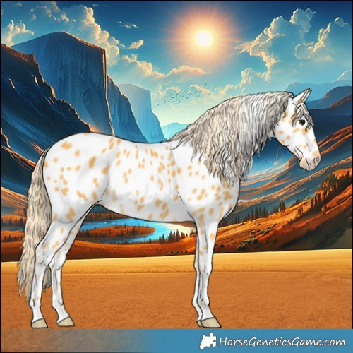 Horse Color:Palomino Appaloosa 