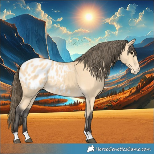 Horse Color:Buckskin Appaloosa 