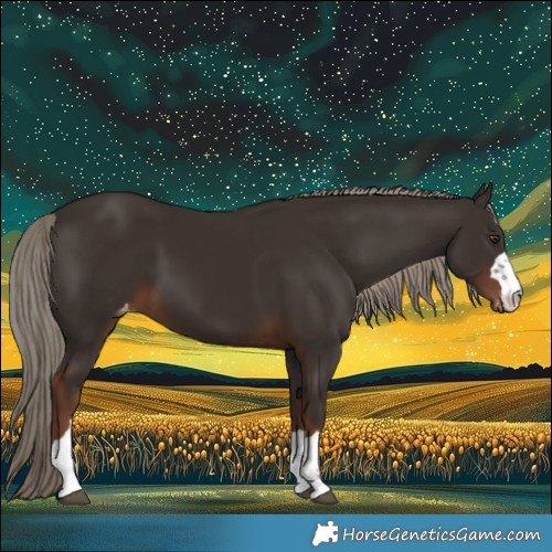Horse Color:Liver Chestnut Varnish