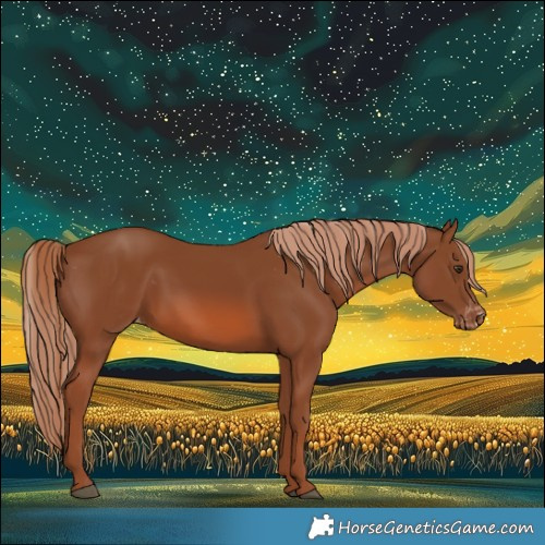 Horse Color:Chestnut Varnish 